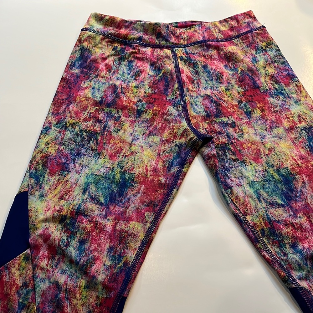 Adidas girls leggings like new size 10-12